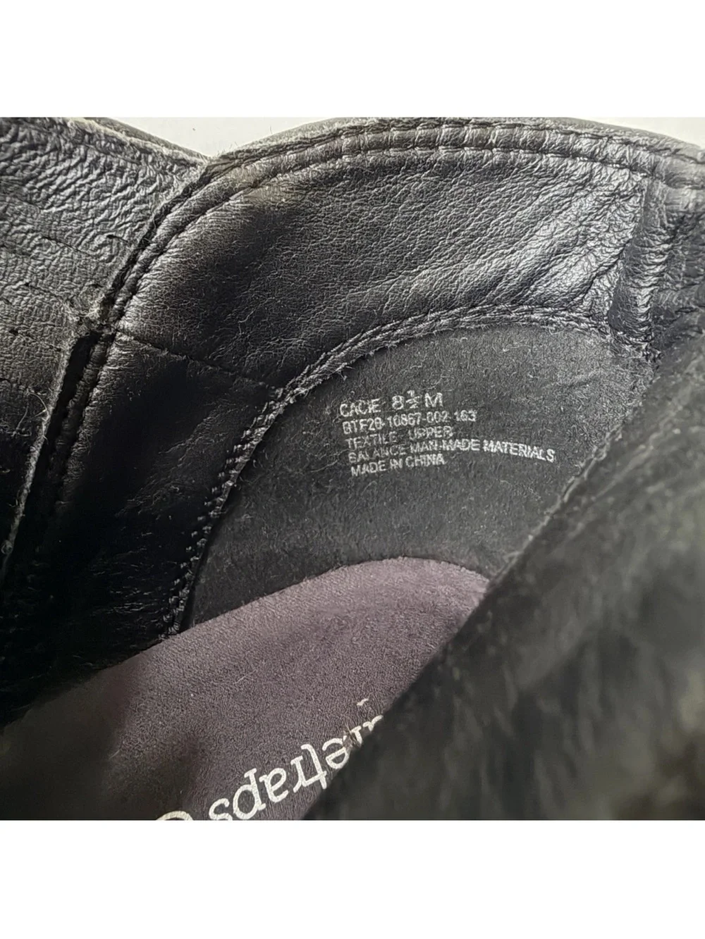 BARETRAPS BOOTIE POSTURE + WOMENS CALLIE BLACK SUEDE SIZE 8.5